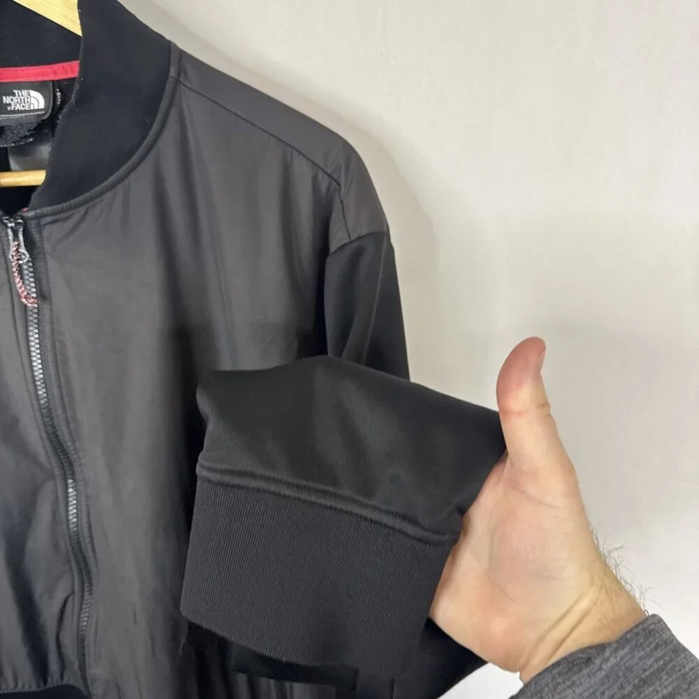 The North Face Men’s XXL Full Zip Hybrid Jacket‎ Black Bomber Style